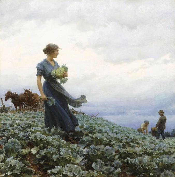1-the-cabbage-field-charles-courtney-curran